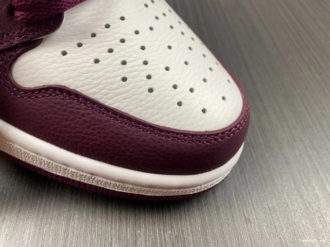 Rep Onekick Jordan Bordeaux 555088-611 High 1 Air OG 0809